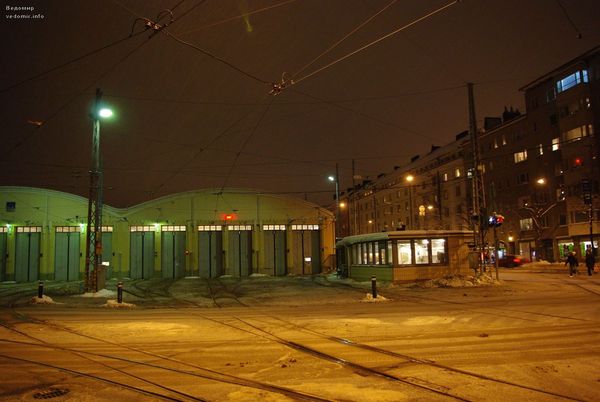 ночной Хельсинки фотографии