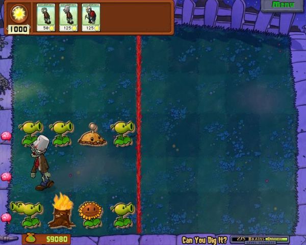 Plants vs Zombies скриншоты кадры