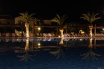 Греция, Кос, отель Kipriotis Village ночью